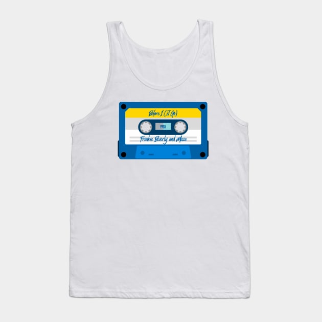 Frankie Beverly And Maze Classic Blue Cassette Tank Top by PowelCastStudio
